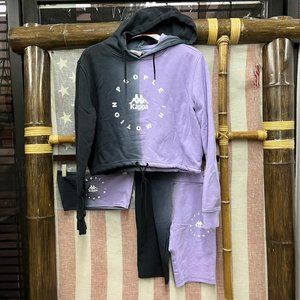 NWT Kappa 3pc Hoodie Short skirt
